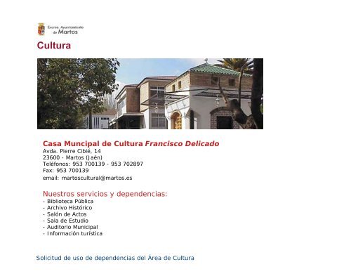 Hogar Del Pensionista El Descanso, El Coto